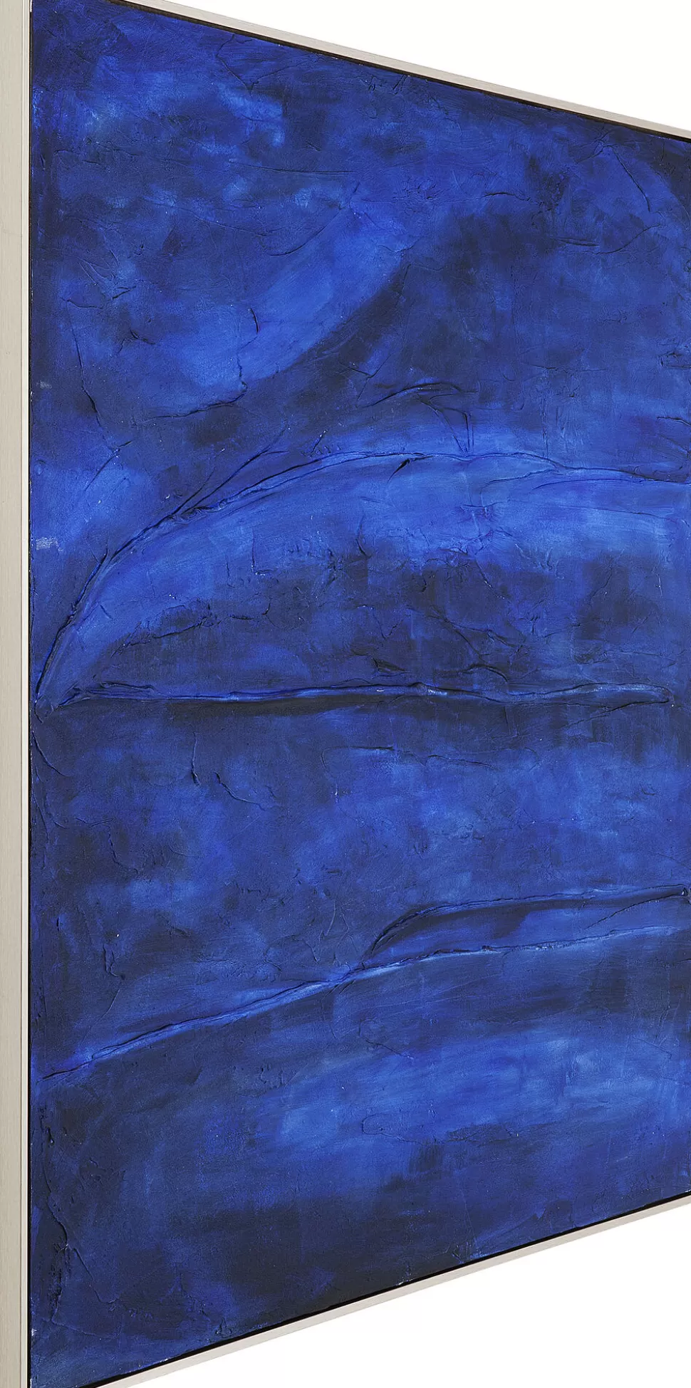 KARE Design Acrylschilderij Abstract Deep Blauw 155x155cm Sale