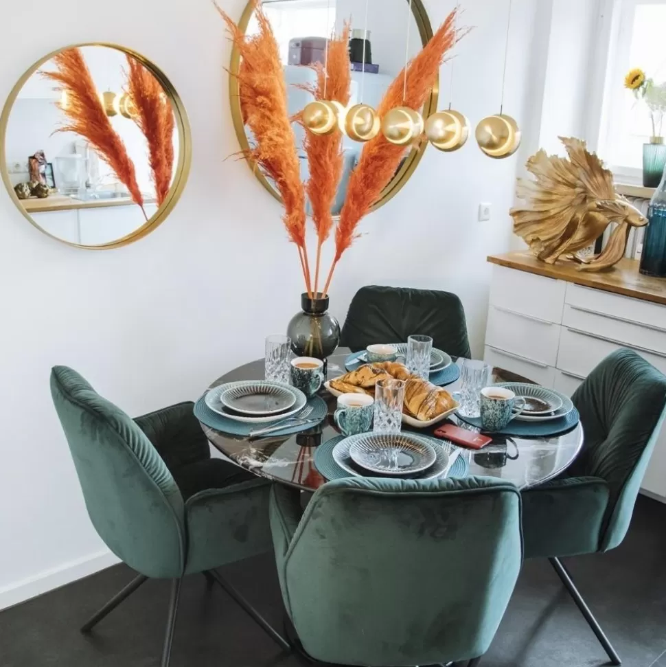 KARE Design Armleunstoel Mila Groen Clearance