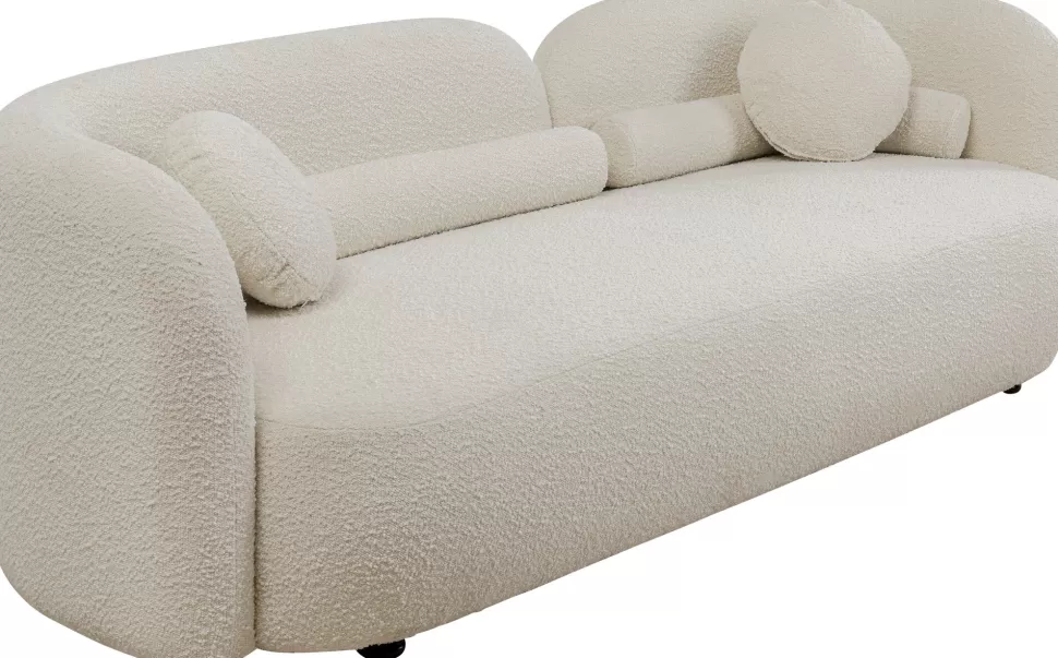 KARE Design Bank 3-zits Kelly Boucle 225cm Clearance