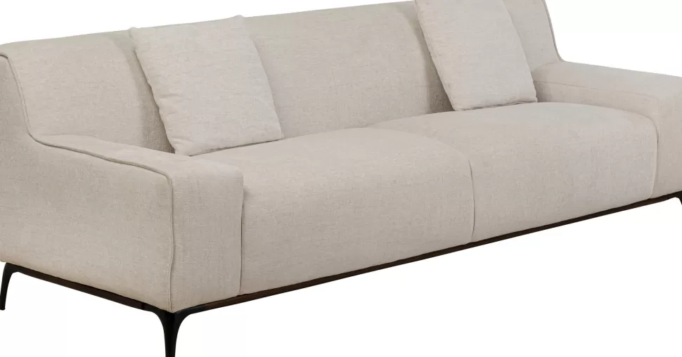 KARE Design Bank 3-zits Nora Beige 230cm Best Sale