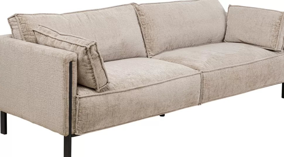 KARE Design Bank 3-zits Victor Beige 233cm Cheap