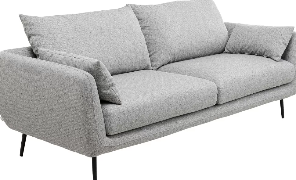 KARE Design Bank Amalfi 2-Seater Grey 219cm Outlet