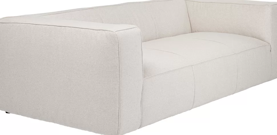 KARE Design Bank Cubetto 3-zits Cream 220cm Clearance