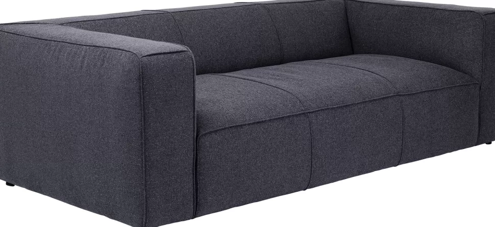 KARE Design Bank Cubetto 3-zits Dark Grey 220cm Cheap