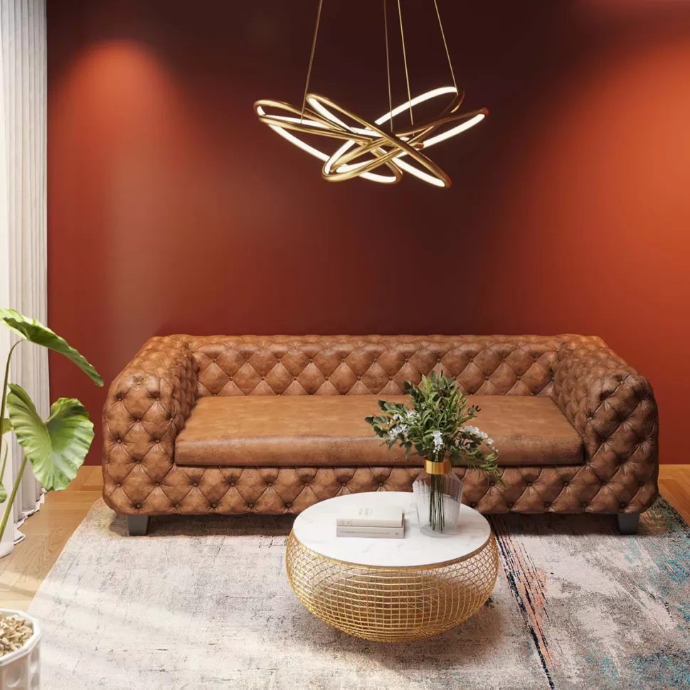 KARE Design Bank Desire 3-Zits Vintage Eco Outlet