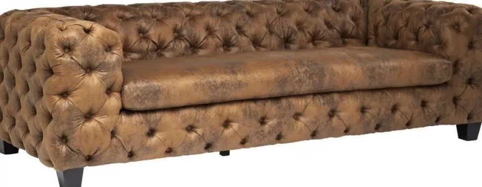 KARE Design Bank Desire 3-Zits Vintage Eco Outlet