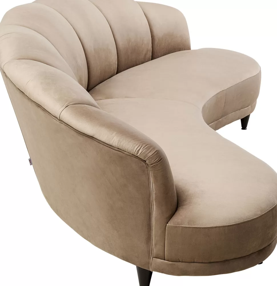 KARE Design Bank Dschinn 3-zits Beige 233cm Cheap