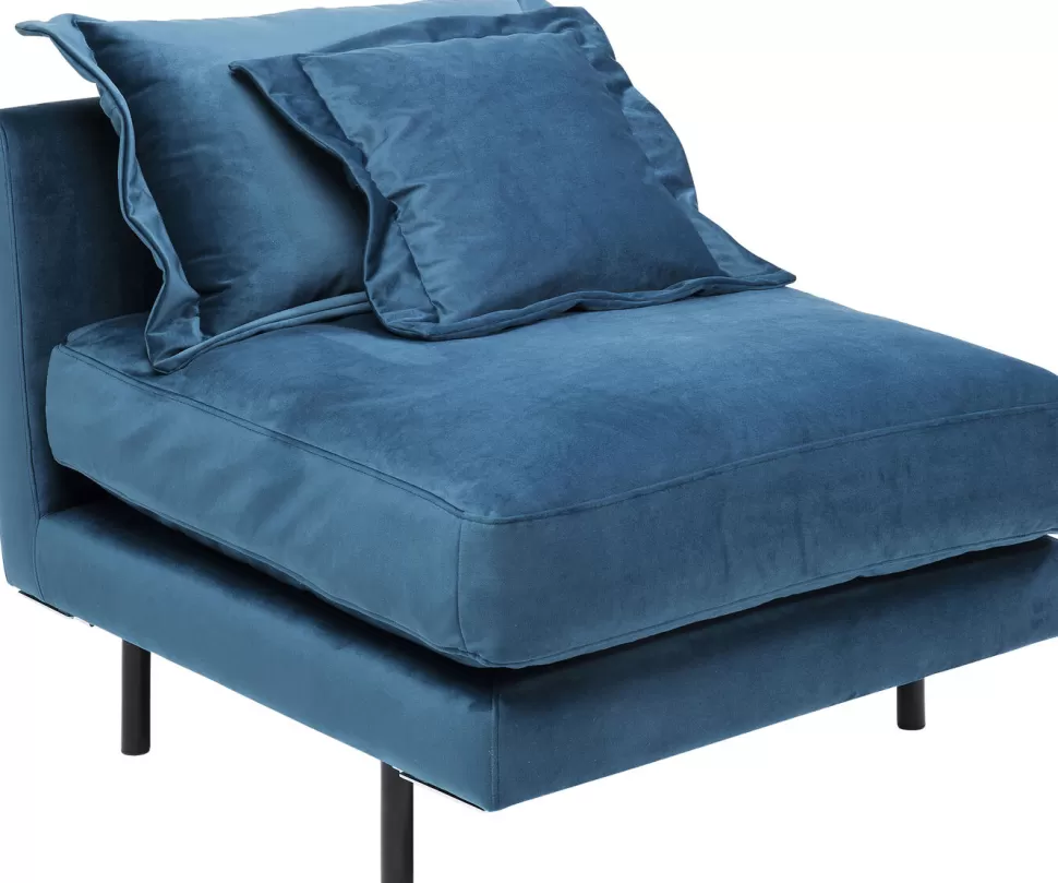 KARE Design Bank Element Lullaby Petrol-Blauw Fashion