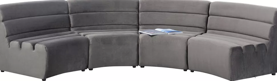 KARE Design Bank Element Wave Grey Best