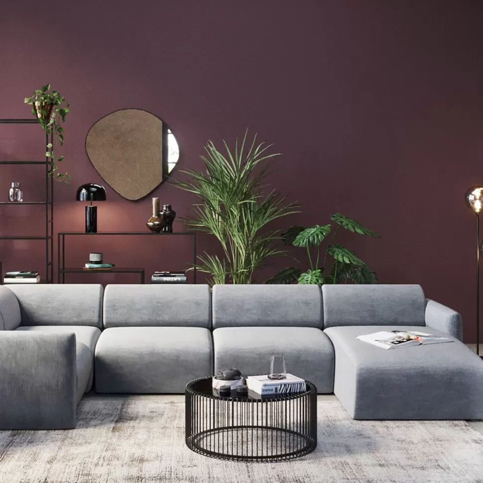 KARE Design Bank Living Landscape 1 Lucca Grey Right 328cm Online