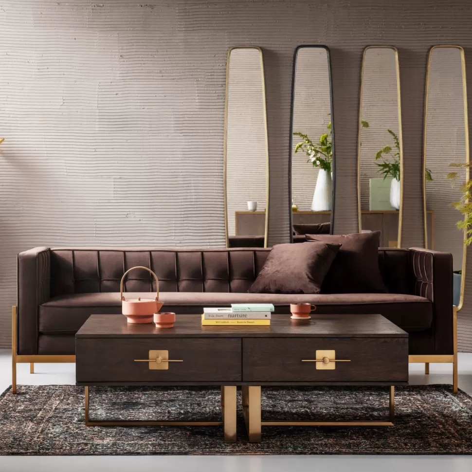 KARE Design Bank Loft 3-Zits Bruin Flash Sale