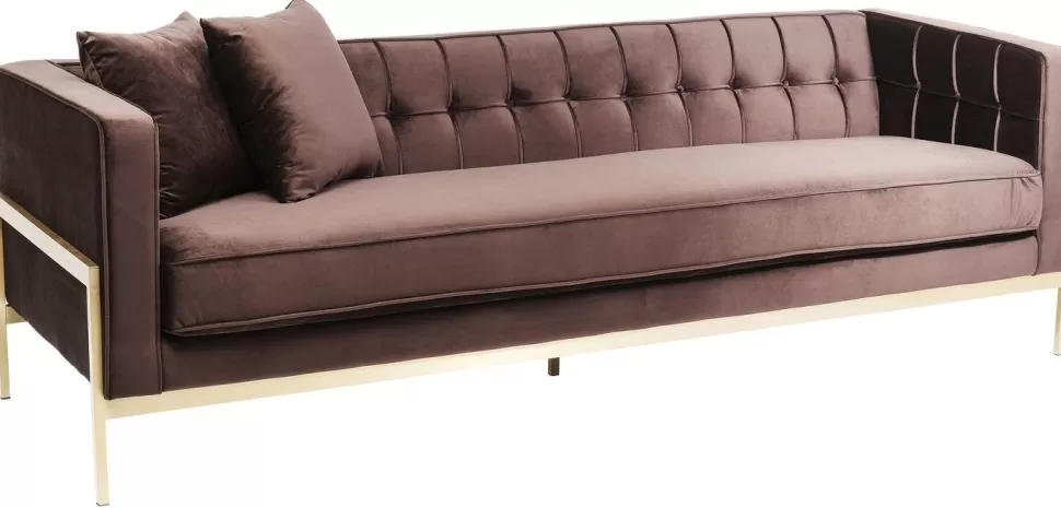 KARE Design Bank Loft 3-Zits Bruin Flash Sale