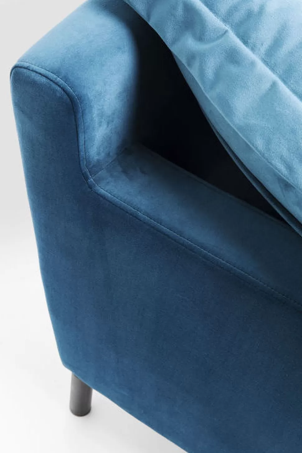 KARE Design Bank Lullaby 3-Zits Petrol-Blauw Hot
