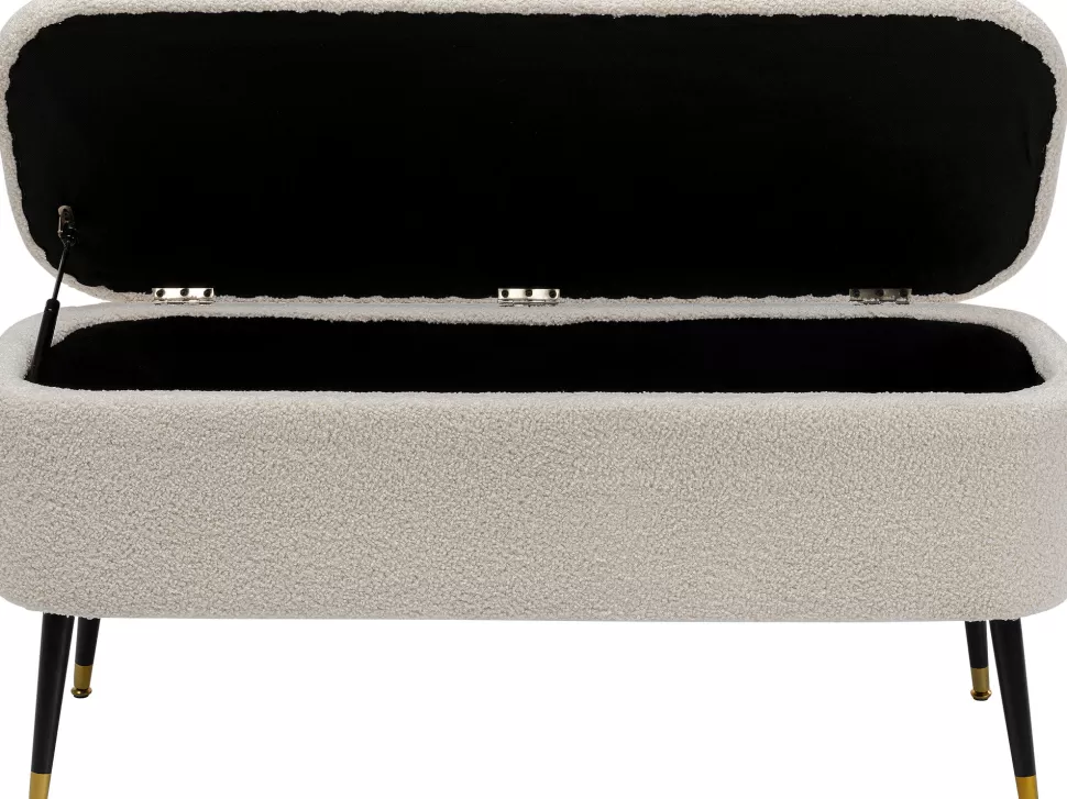 KARE Design Bank Met Opbergruimte Rico White Hot