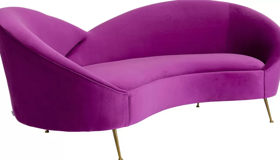 KARE Design Bank Night Fever 3-Zits Lila Best Sale