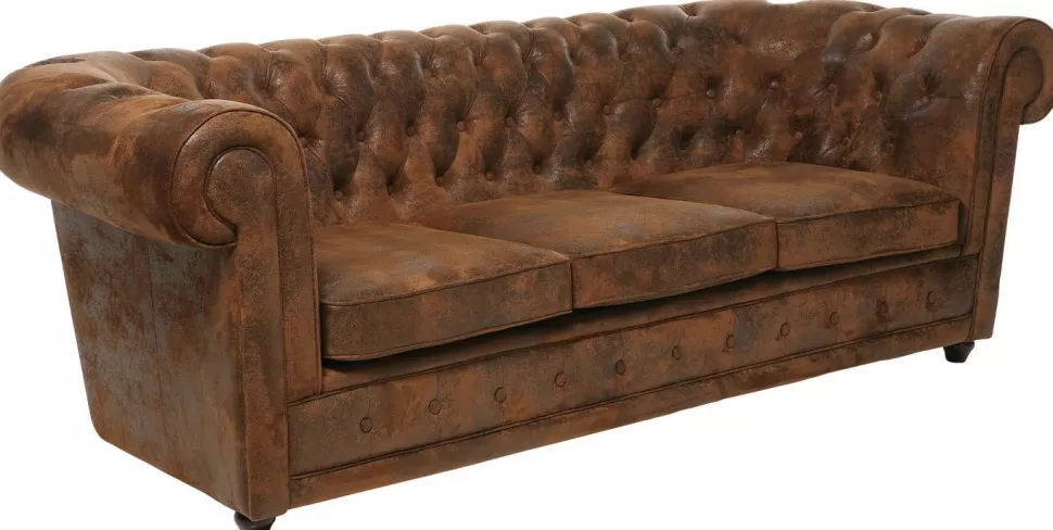 KARE Design Bank Oxford 3-Zits Vintage Smart Shop