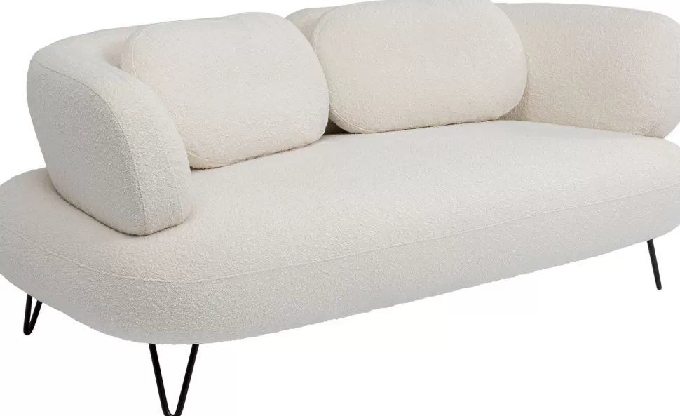 KARE Design Bank Peppo 2-Zits Wit 182cm Outlet