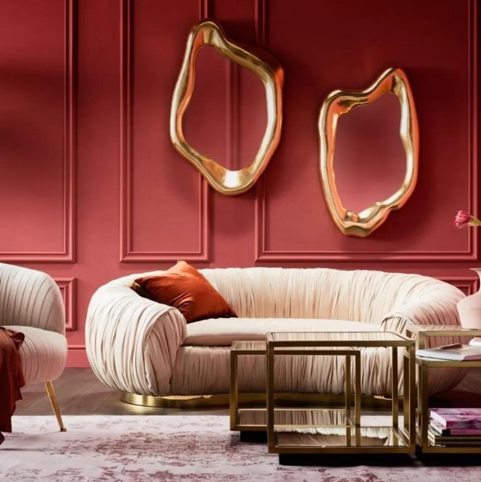 KARE Design Bank Perugia 2-Zits Creme Hot