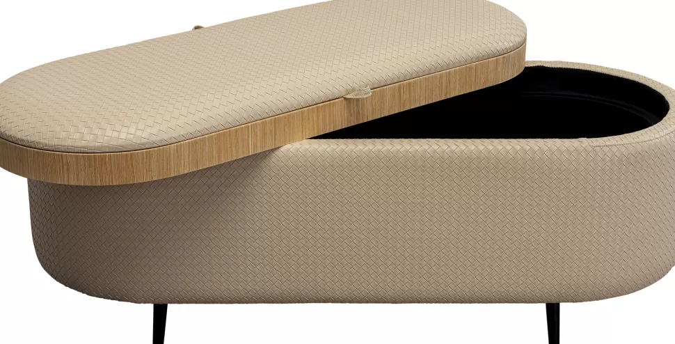 KARE Design Bank Venezia Storage Cream 100cm New