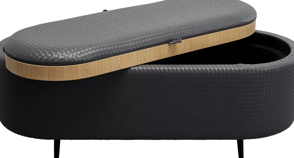 KARE Design Bank Venezia Storage Grey 100cm Outlet