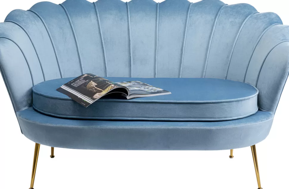 KARE Design Bank Water Lily 2-Zits Aqua 132cm Sale
