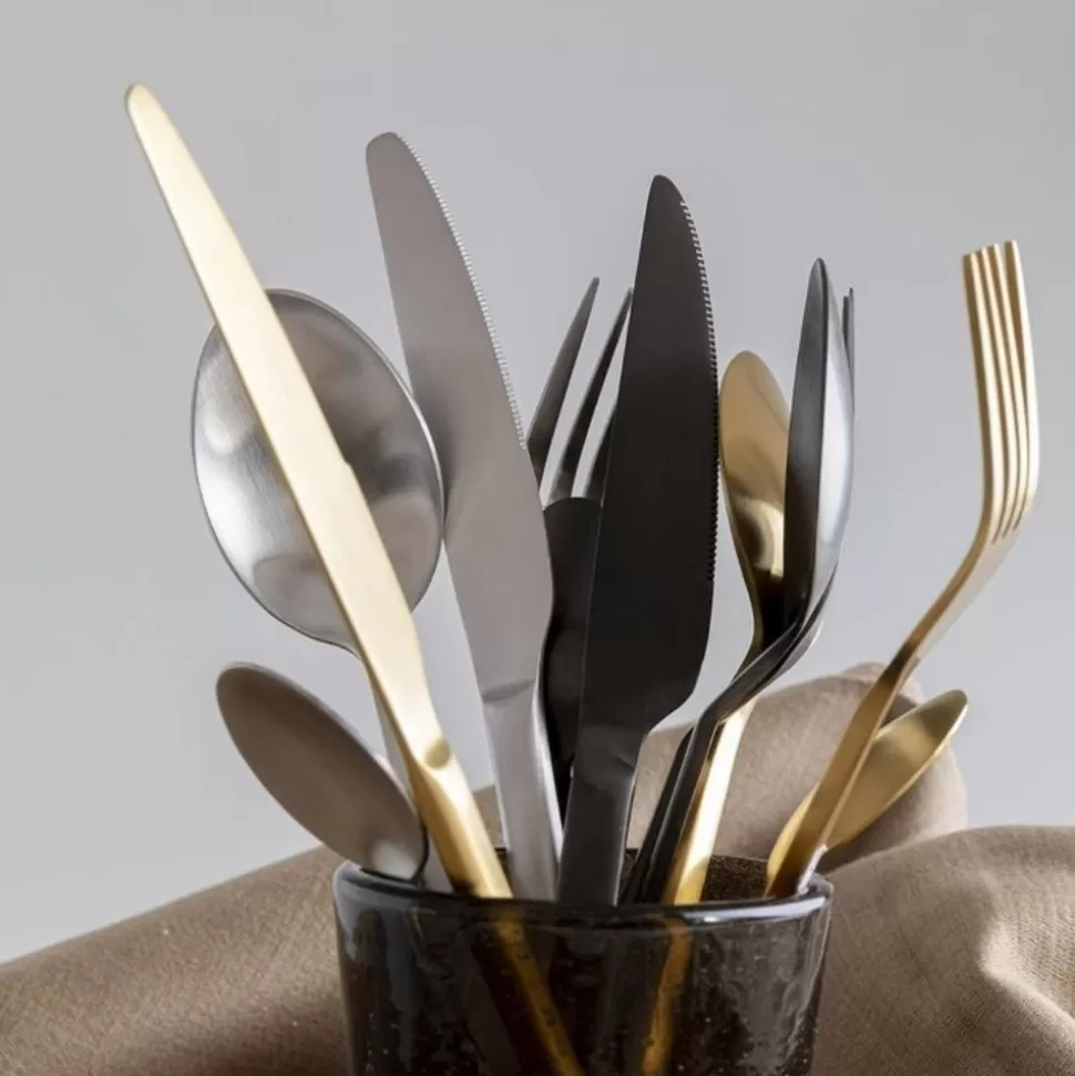 KARE Design Bestek Gloria Mat Goud (16 Stuks) Outlet