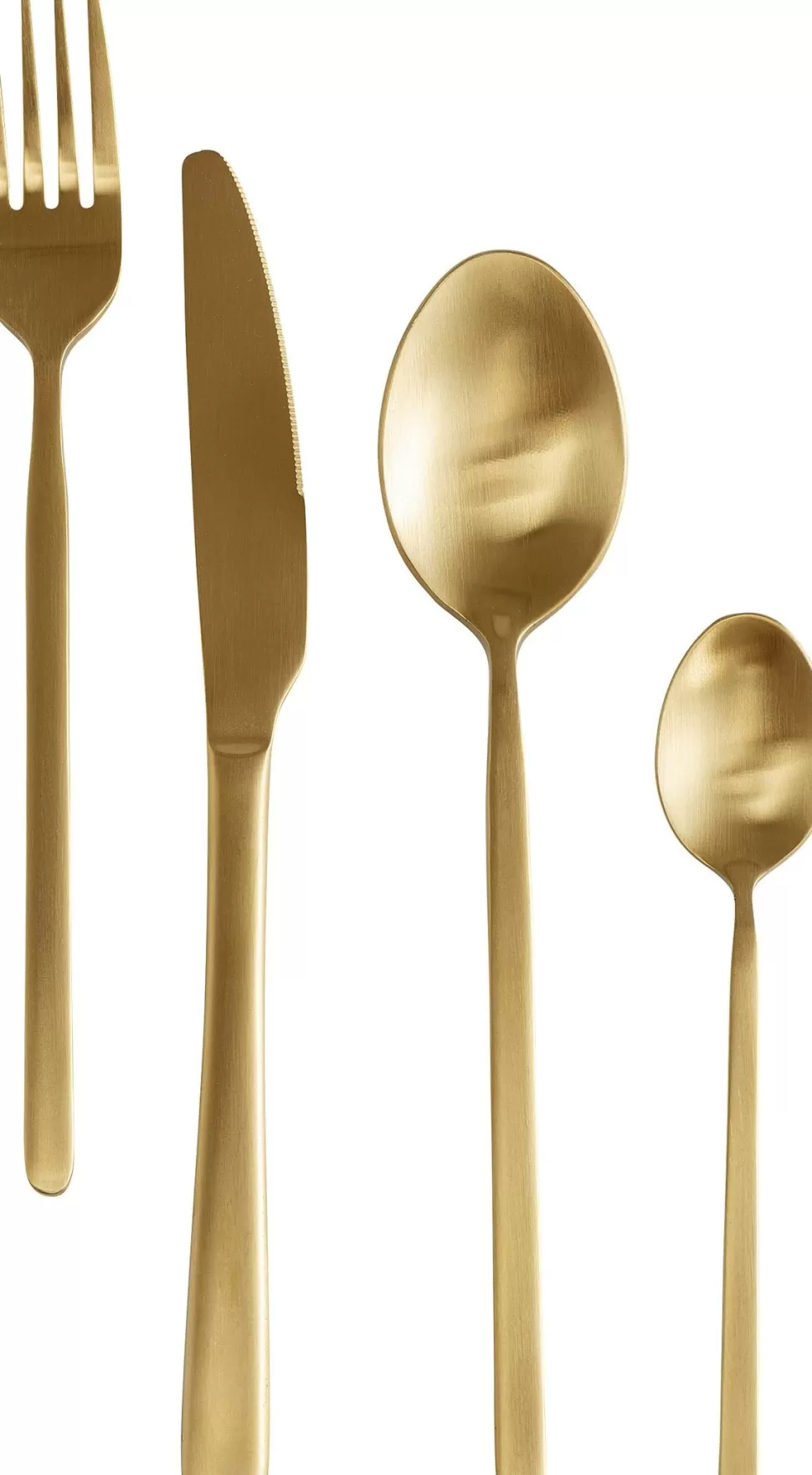 KARE Design Bestek Gloria Mat Goud (16 Stuks) Outlet