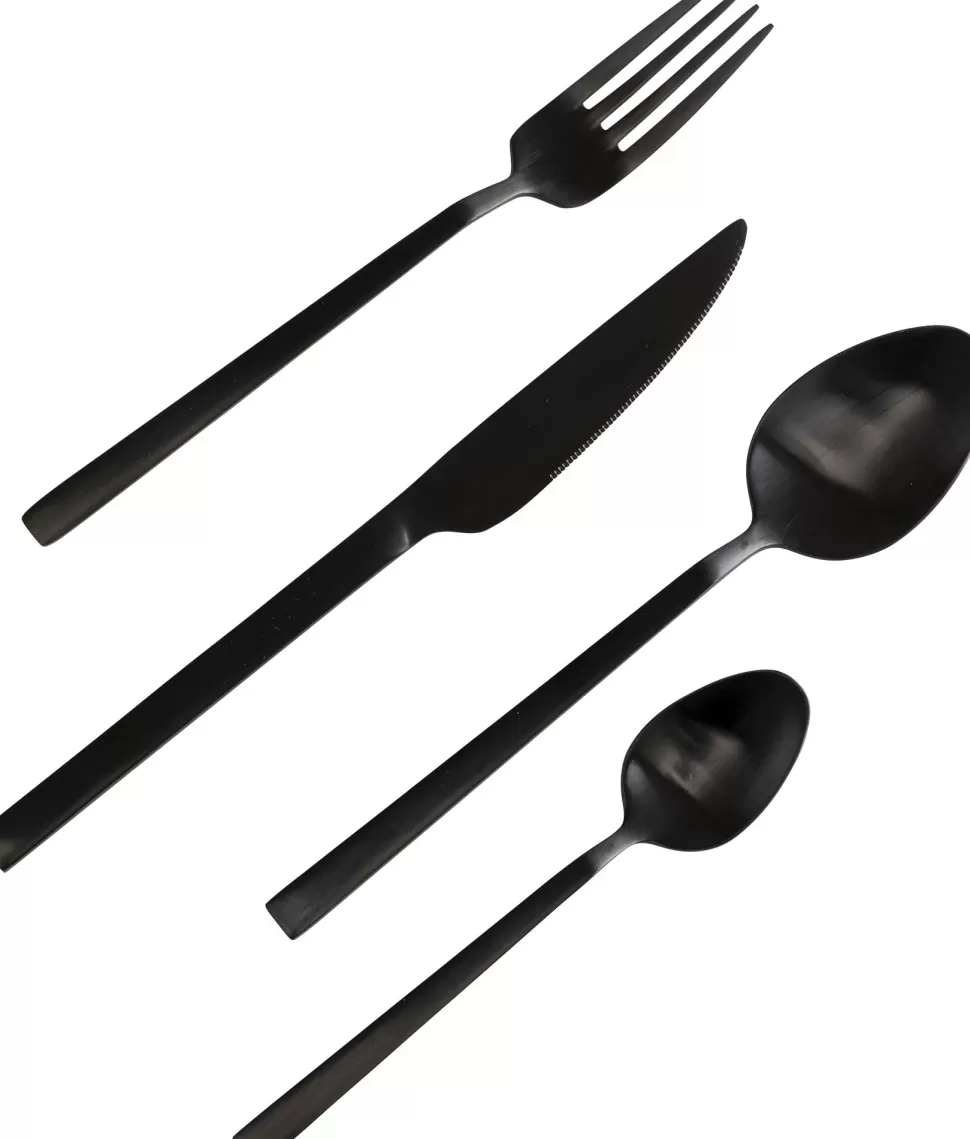 KARE Design Bestek Gloria Mat Zwart (16 Stuks) Shop