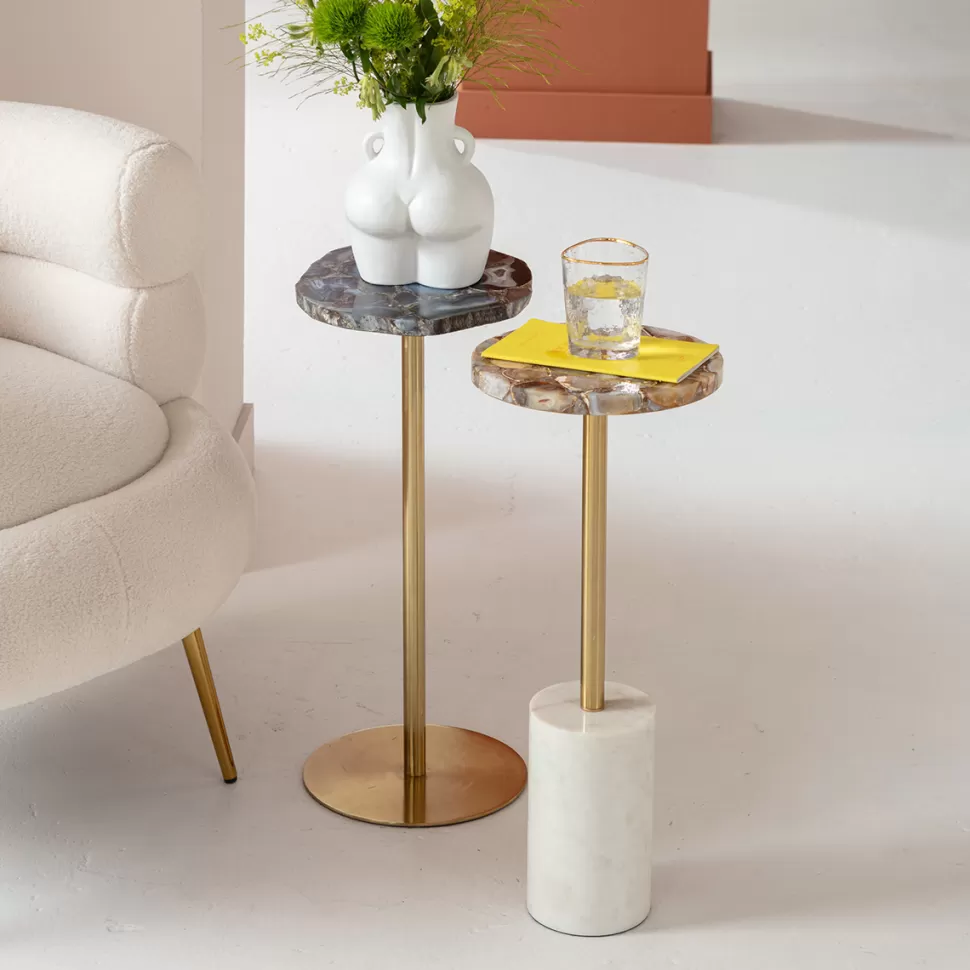 KARE Design Bijzettafel Agate 25cm Fashion