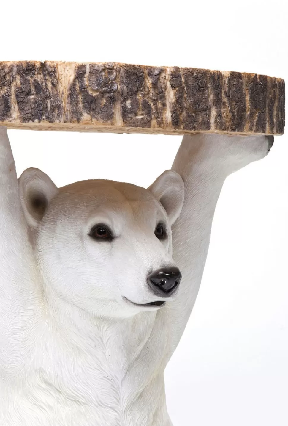 KARE Design Bijzettafel Animal IJsbeer Ø37cm Fashion