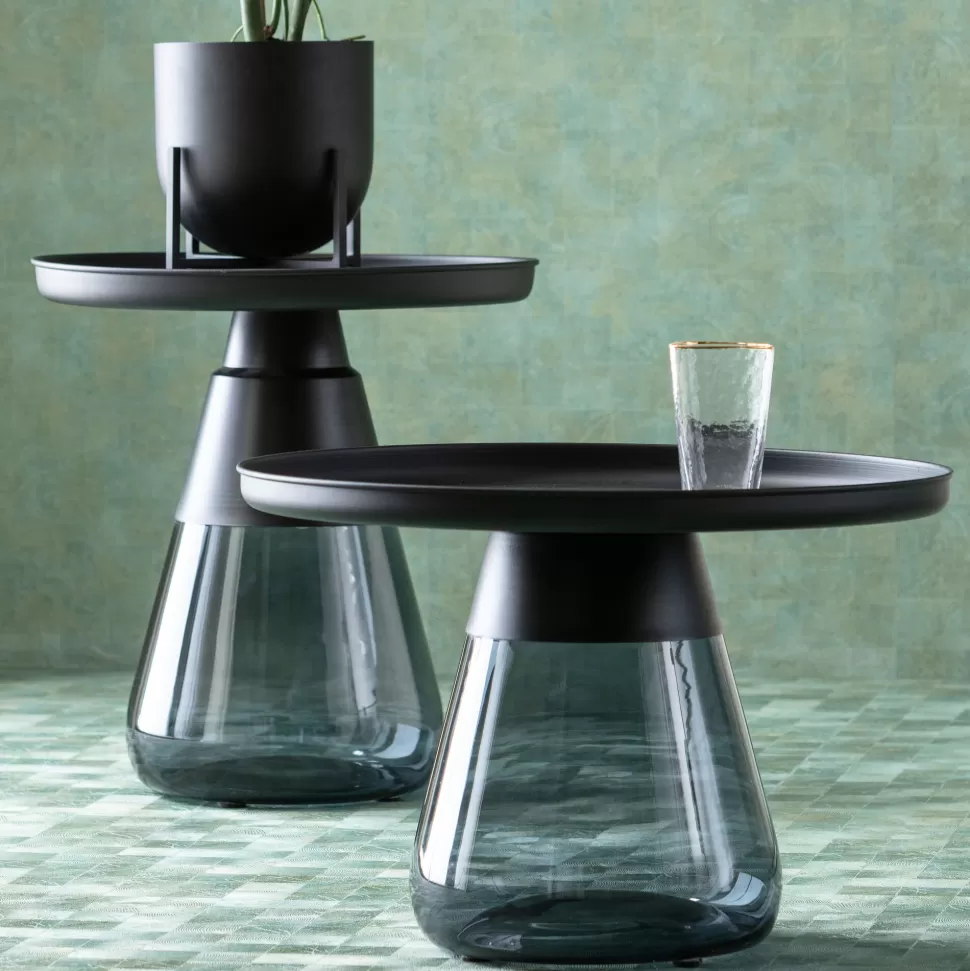 KARE Design Bijzettafel Bottglia Smoke 60cm Clearance
