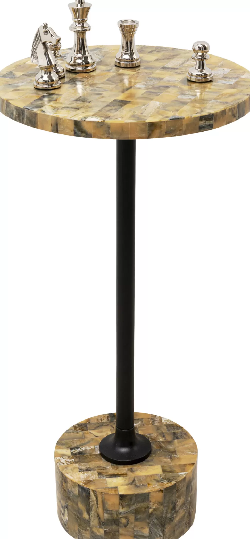 KARE Design Bijzettafel Domero Mosaic Grey Ø25cm Shop