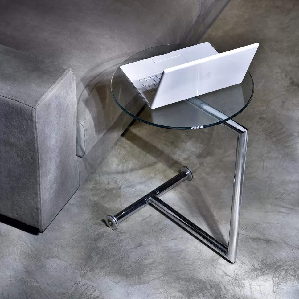 KARE Design Bijzettafel Easy Living Helder Glas Ø46cm Online