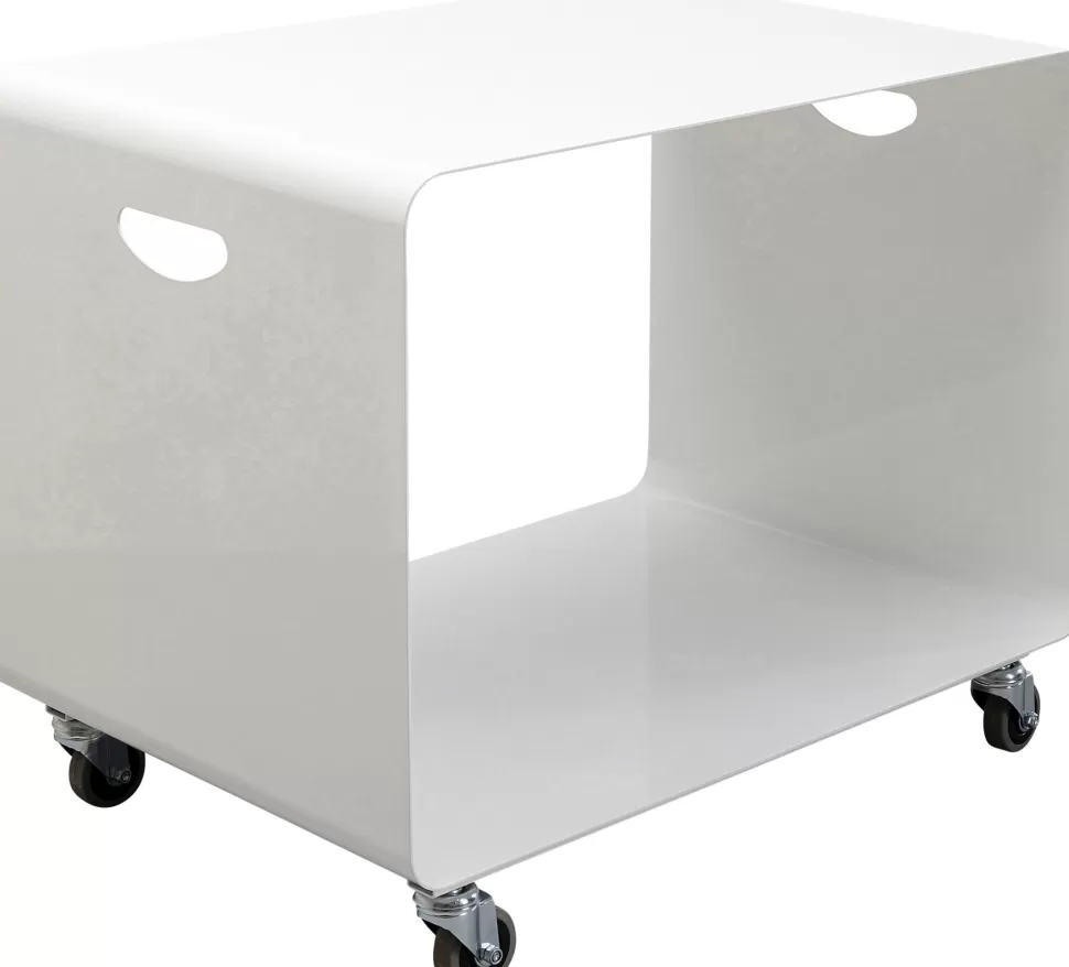KARE Design Bijzettafel Lounge M White 60x40cm Best Sale
