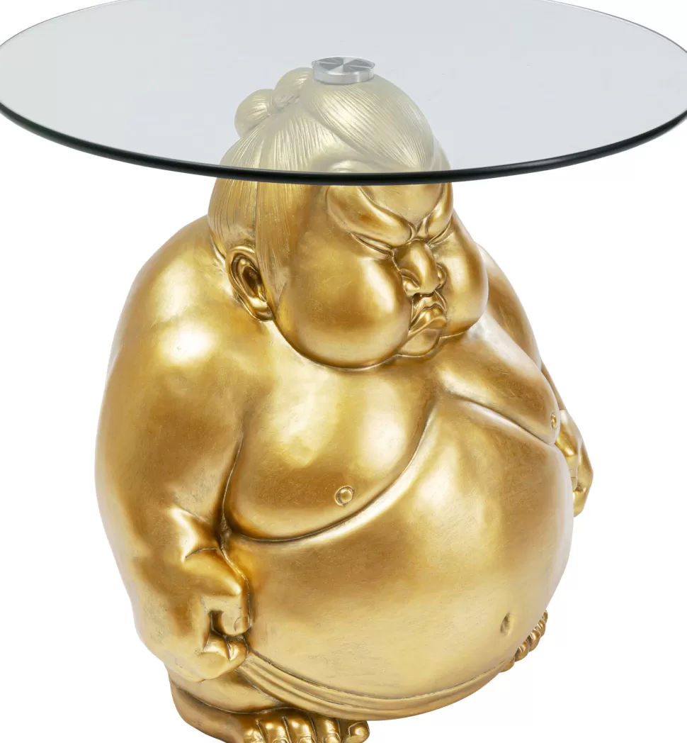 KARE Design Bijzettafel Monk Gold Ø54cm Online