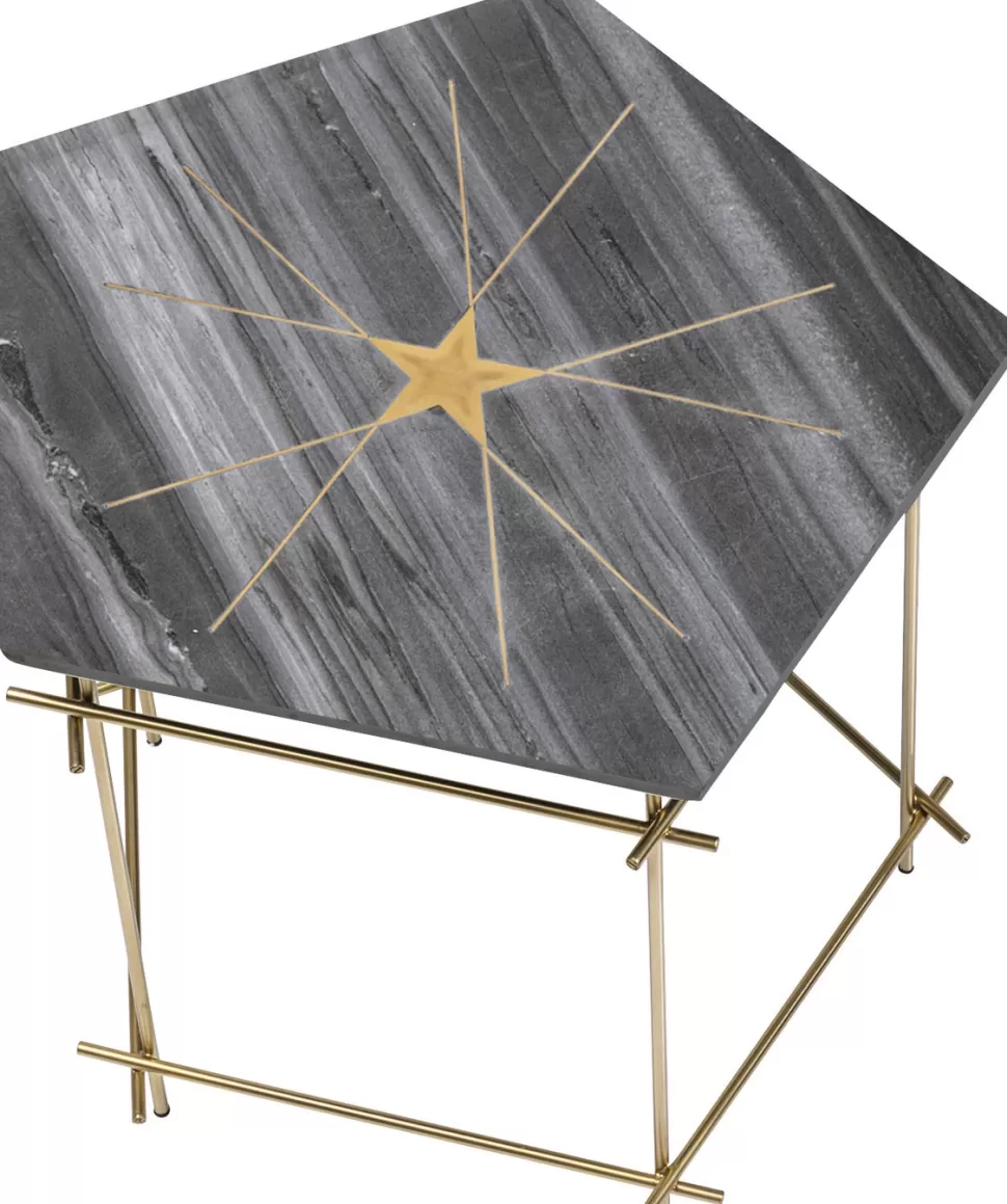 KARE Design Bijzettafel Mystic Pentagon Big Hot