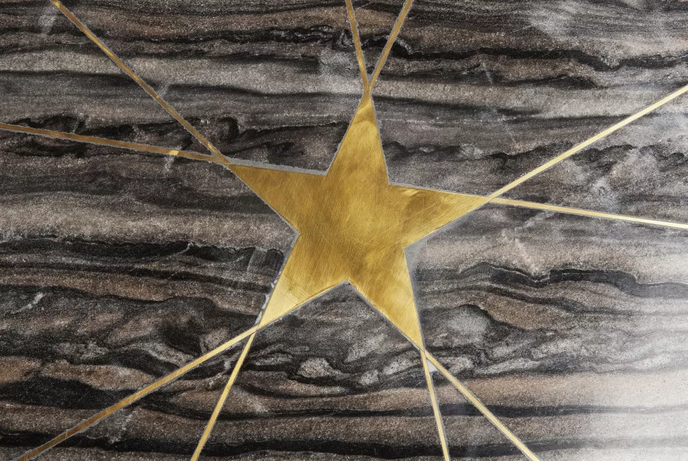 KARE Design Bijzettafel Mystic Pentagon Big Hot