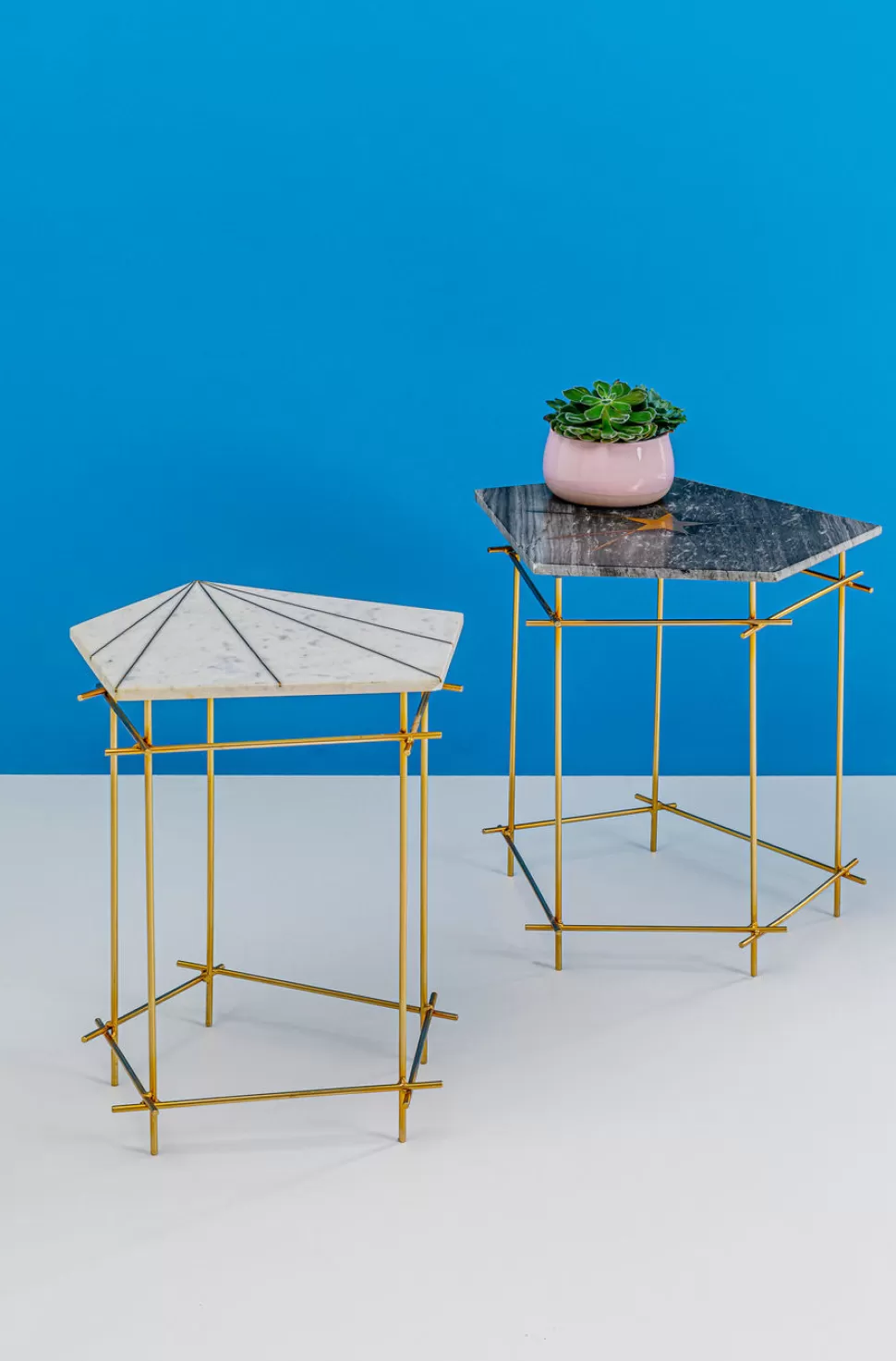 KARE Design Bijzettafel Mystic Pentagon Big Hot