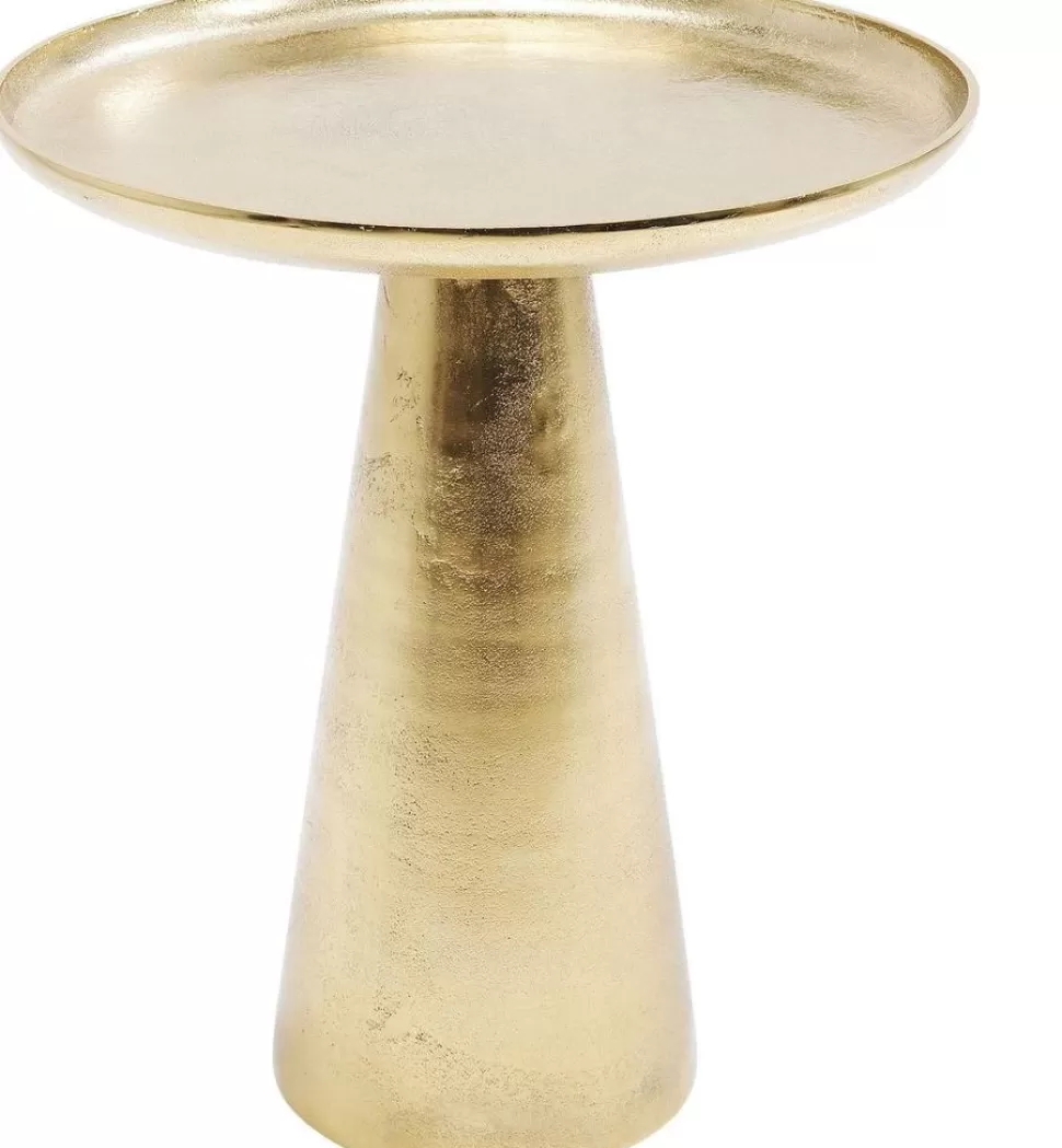 KARE Design Bijzettafel Plateau Uno Messing Ø45cm Best
