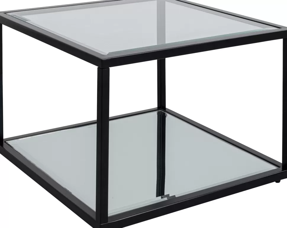 KARE Design Bijzettafel Quadro Black 50x50cm Fashion