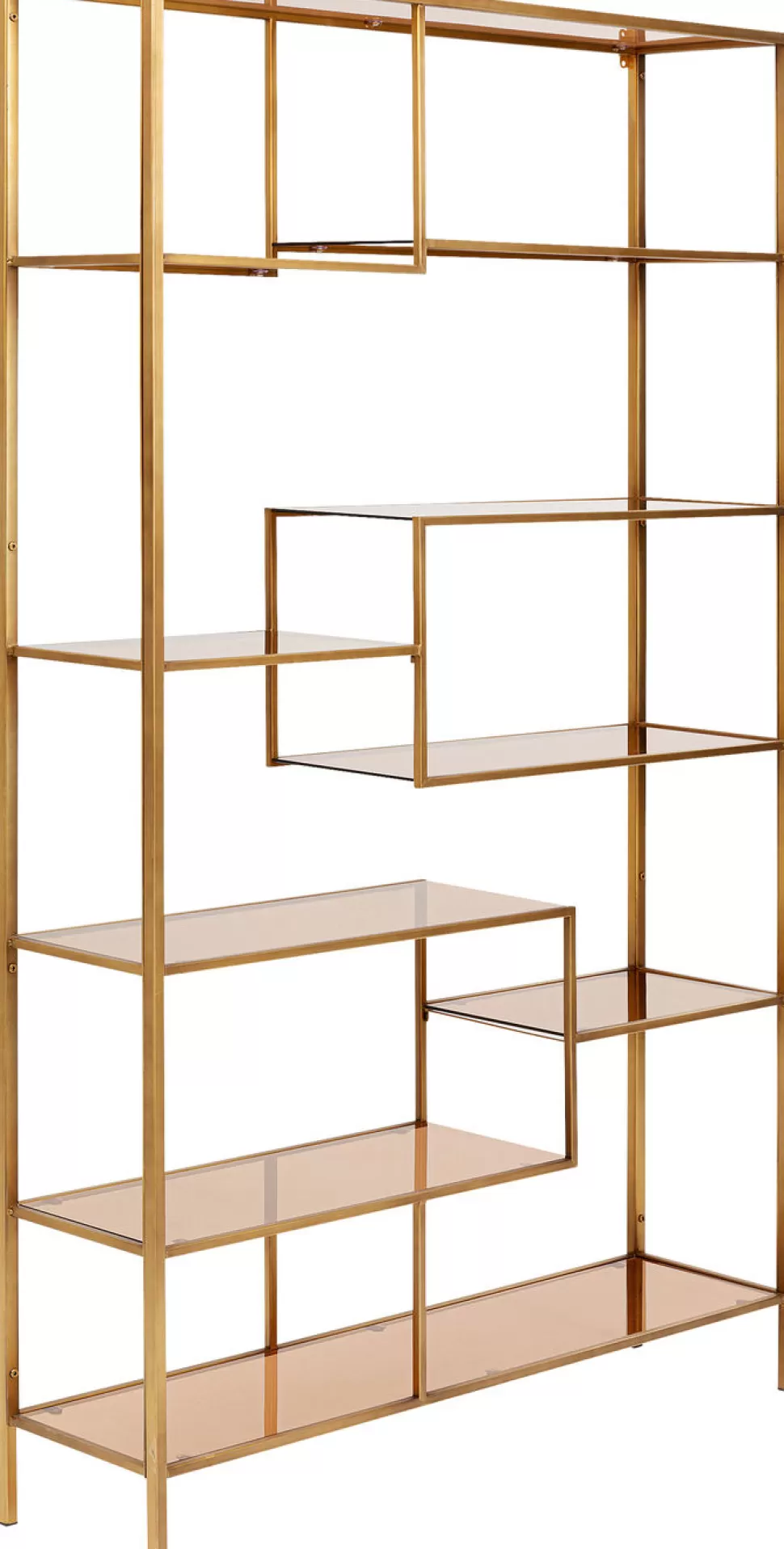 KARE Design Boekenkast Loft Goud 195x115cm Cheap