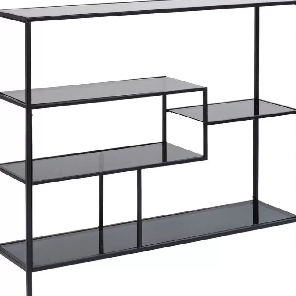 KARE Design Boekenkast Loft Zwart 100x115cm Best