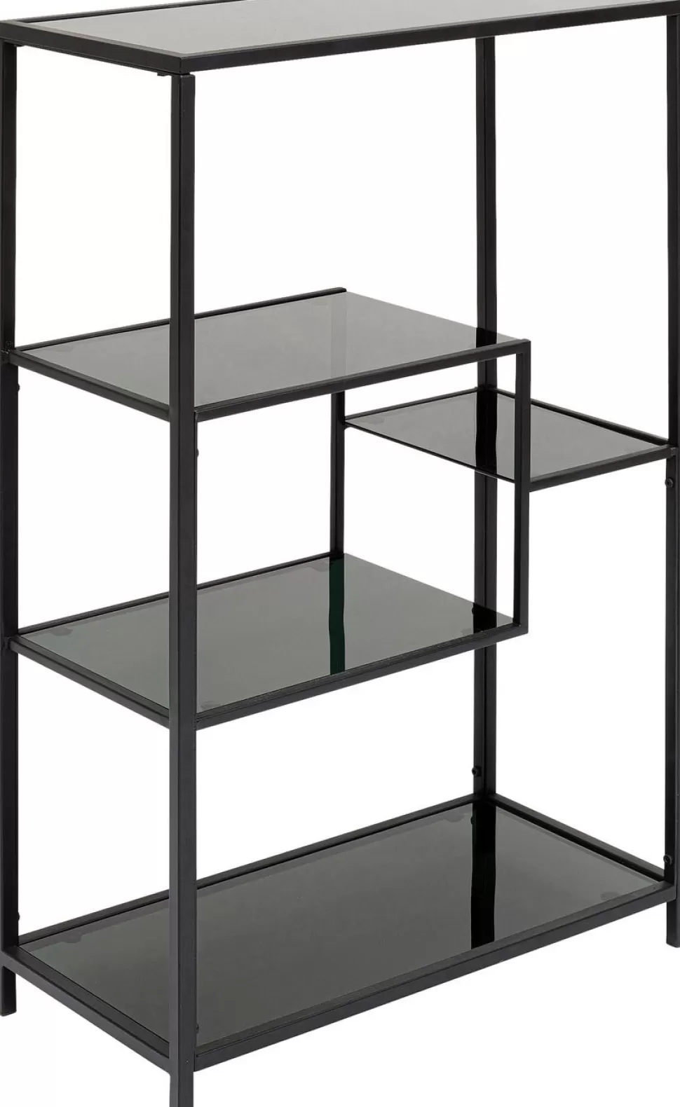 KARE Design Boekenkast Loft Zwart 100x60cm Store