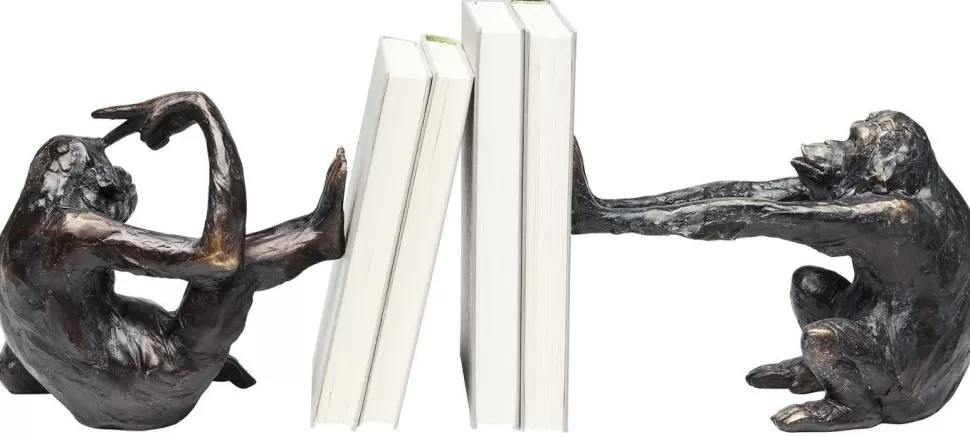 KARE Design Boekensteun Aap (2-delig) Clearance