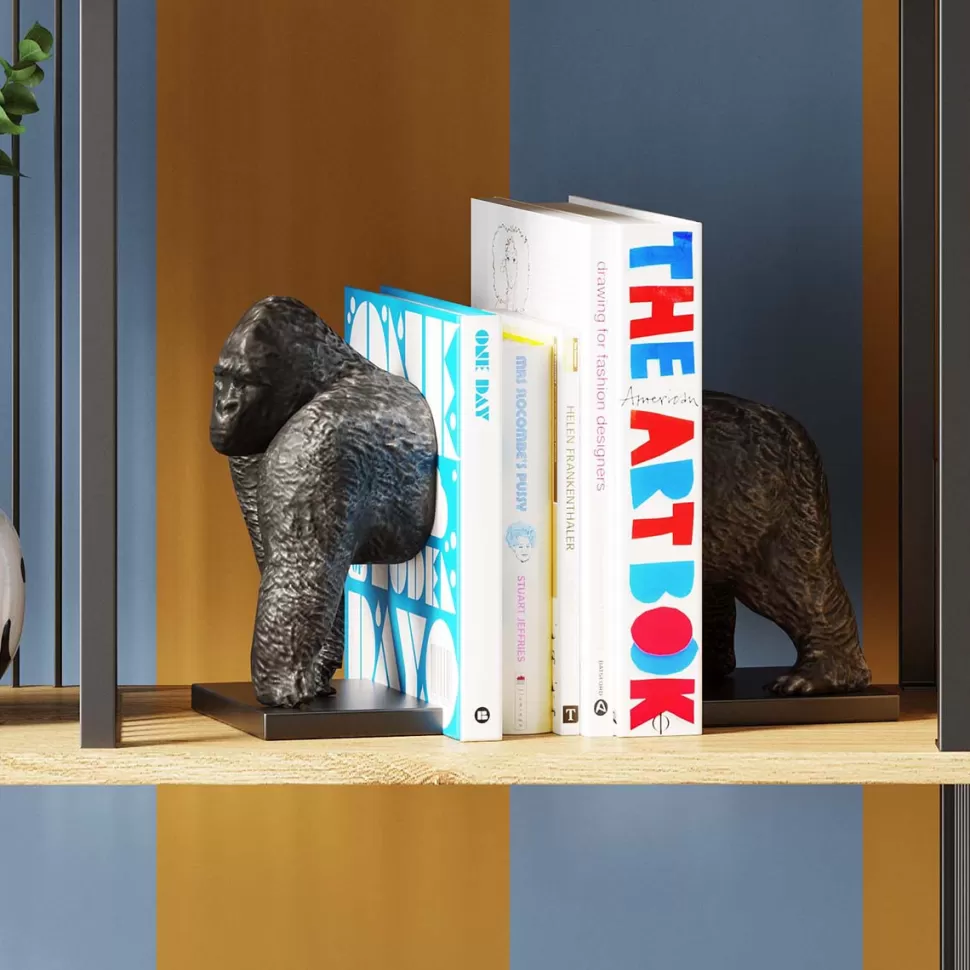 KARE Design Boekensteun Gorilla (2-delig) Shop