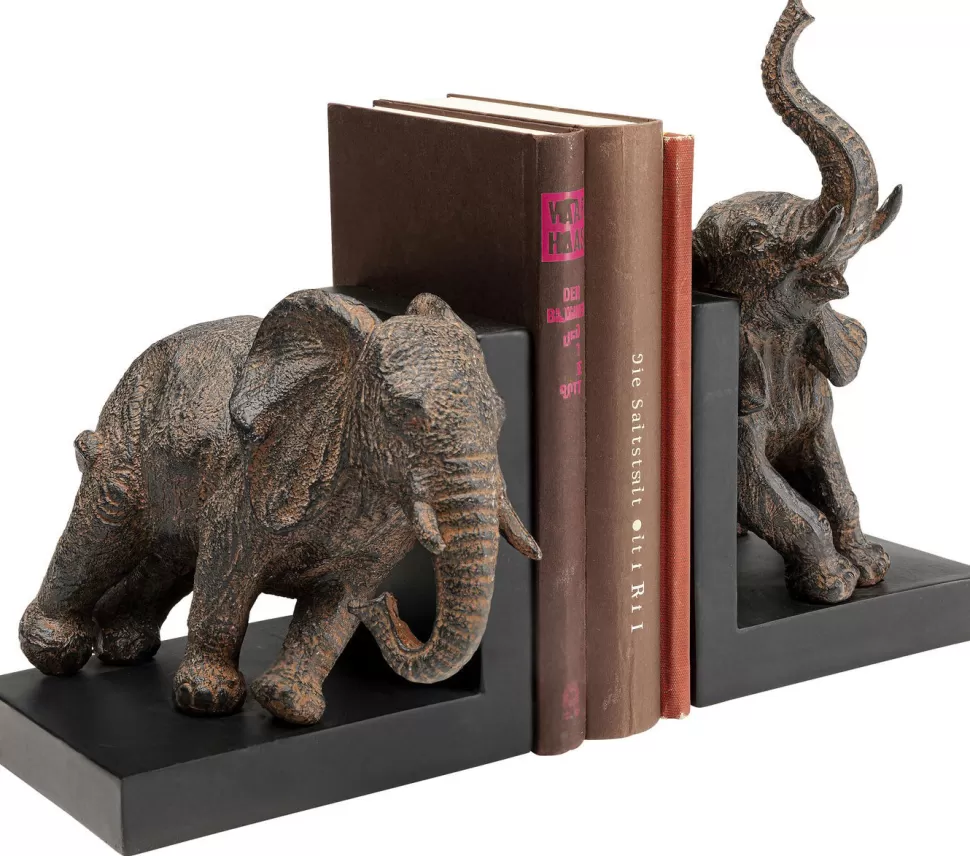 KARE Design Boekensteun Olifanten 42cm (2-delig) Clearance