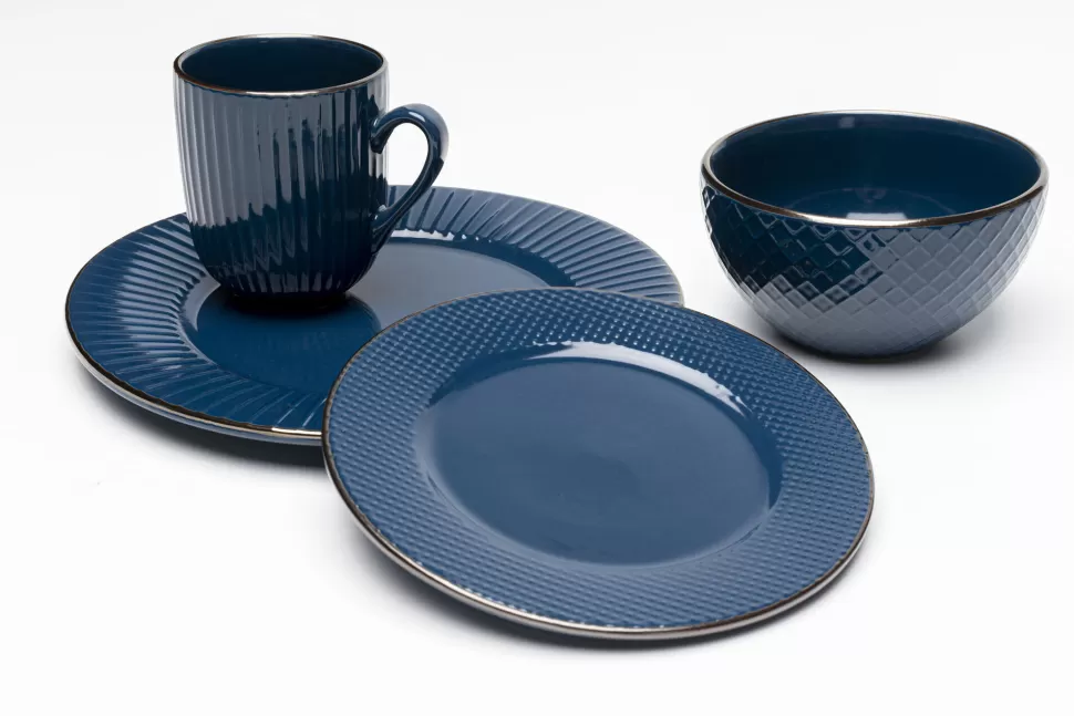 KARE Design Bord Muse Blue Ø20cm Shop