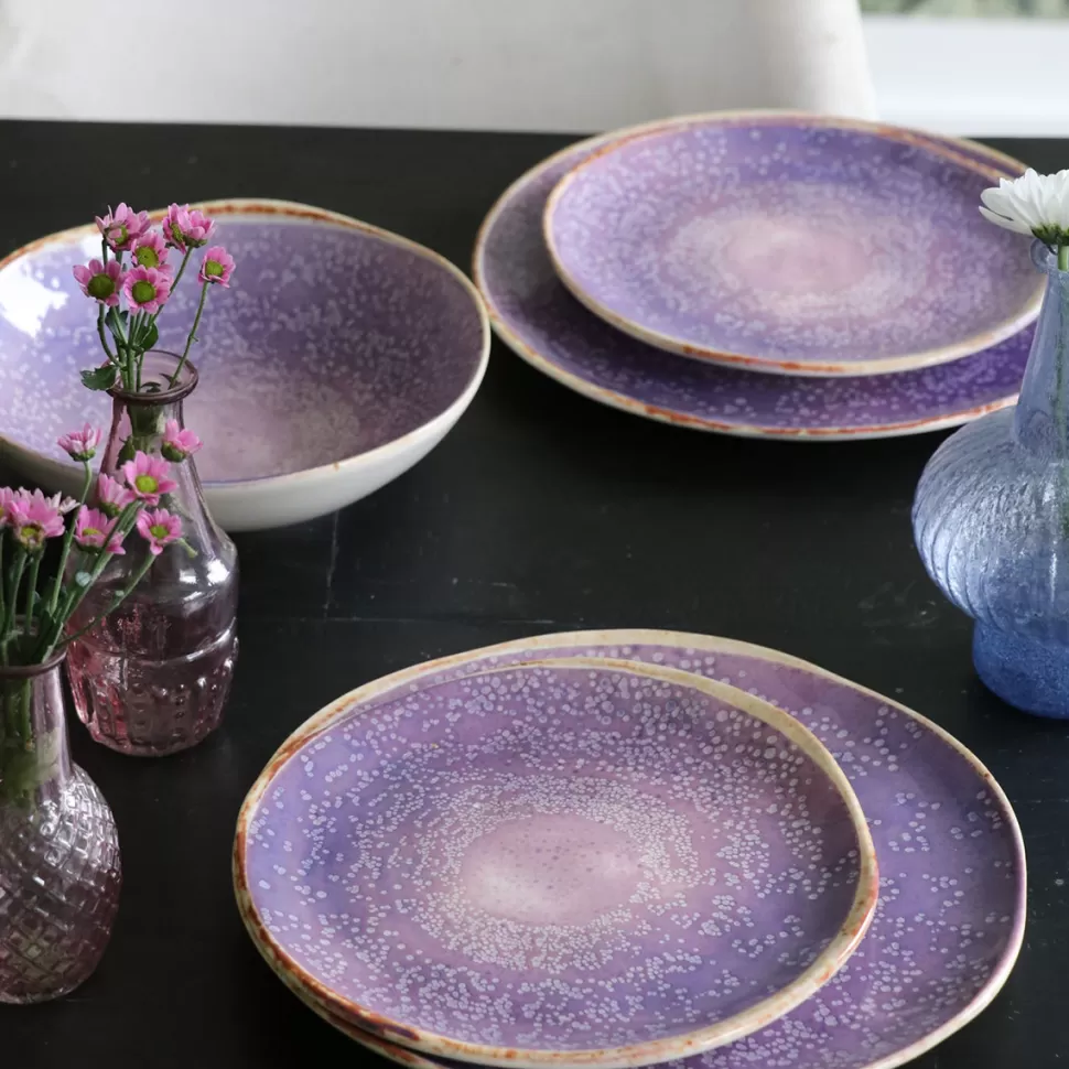KARE Design Bord Shirley Violet Ø26cm Hot