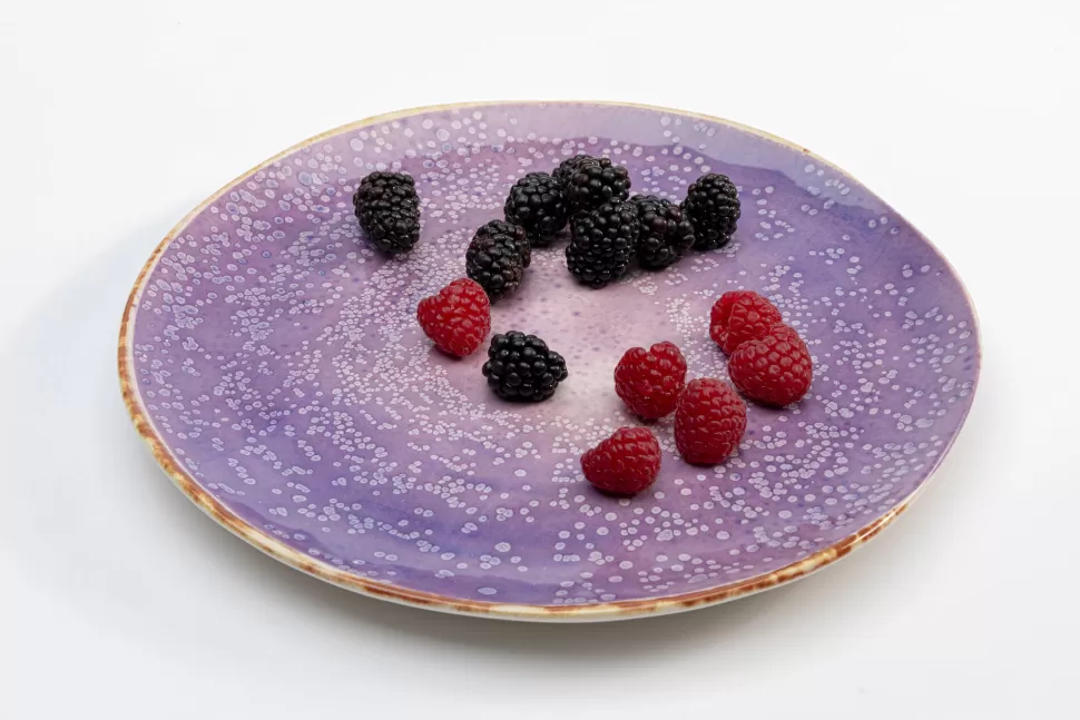 KARE Design Bord Shirley Violet Ø26cm Hot