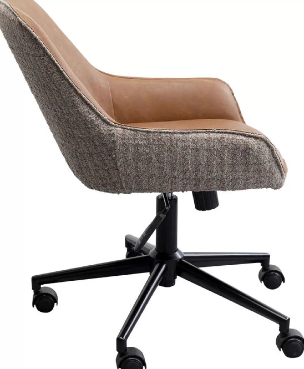 KARE Design Bureaustoel Monica Brown Flash Sale